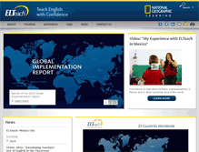 Tablet Screenshot of elteach.com